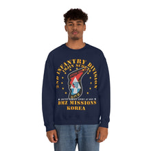 Load image into Gallery viewer, Unisex Heavy Blend Crewneck Sweatshirt - Army - 2nd Infantry Division - ImJin Scout -DMZ Missions
