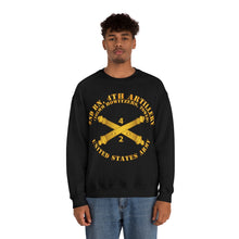 Load image into Gallery viewer, Unisex Heavy Blend Crewneck Sweatshirt - Army - 2nd Bn 4th Field Artillery Regt - 105mm w Arty Br
