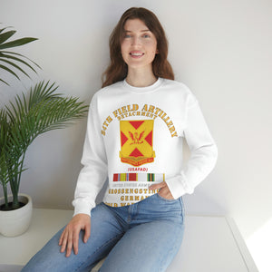 Unisex Heavy Blend Crewneck Sweatshirt - 84th Field Artillery Det - Grossengstingien - GE w COLD SVC