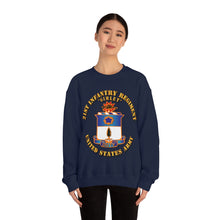 Load image into Gallery viewer, Unisex Heavy Blend Crewneck Sweatshirt - Army - 21st Infantry Regt - Gimlet
