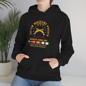 Unisex Heavy Blend Hooded Sweatshirt - Army - 287th Military Police Company - Berlin Bde w OCCUPY COLD SVC X 300