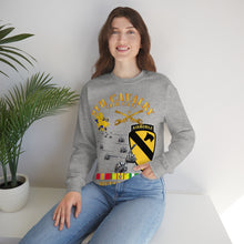 Load image into Gallery viewer, Unisex Heavy Blend Crewneck Sweatshirt - Army - 9th Cavalry (Air Cav) - 1st Cav Division w SVC
