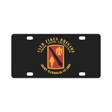 Load image into Gallery viewer, Army - 45th Fires Brigade - Pride, Valor, Excellence - SSI - ARNG Classic License Plate
