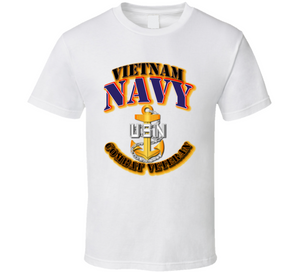 NAVY - CPO - VIetnam - Combat Vet T Shirt