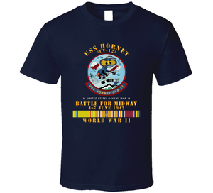Navy - Uss Hornet (cv-12) - Battle For Midway -world war with Pacific Service T Shirt, Hoodie and Hoodie