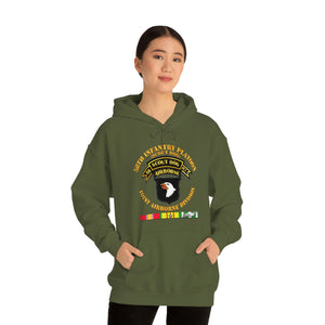 Unisex Heavy Blend Hooded Sweatshirt - Army - 58th Infantry Platoon - Scout Dog - w VN SVC