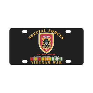 Army - Special Forces - MACV SOG VN SVC V1 Classic License Plate