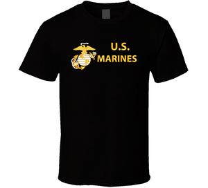 Emblem - USMC - EGA - US Marines T Shirt