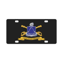 Load image into Gallery viewer, Army - 180th Cavalry Regiment w Br - Ribbon X 300 Classic License Plate
