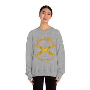 Unisex Heavy Blend Crewneck Sweatshirt - Army - 2nd Bn 4th Field Artillery Regt - 105mm w Arty Br