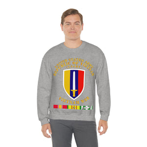 Unisex Heavy Blend Crewneck Sweatshirt - Army - US Army Vietnam - USARV - Vietnam War w SVC