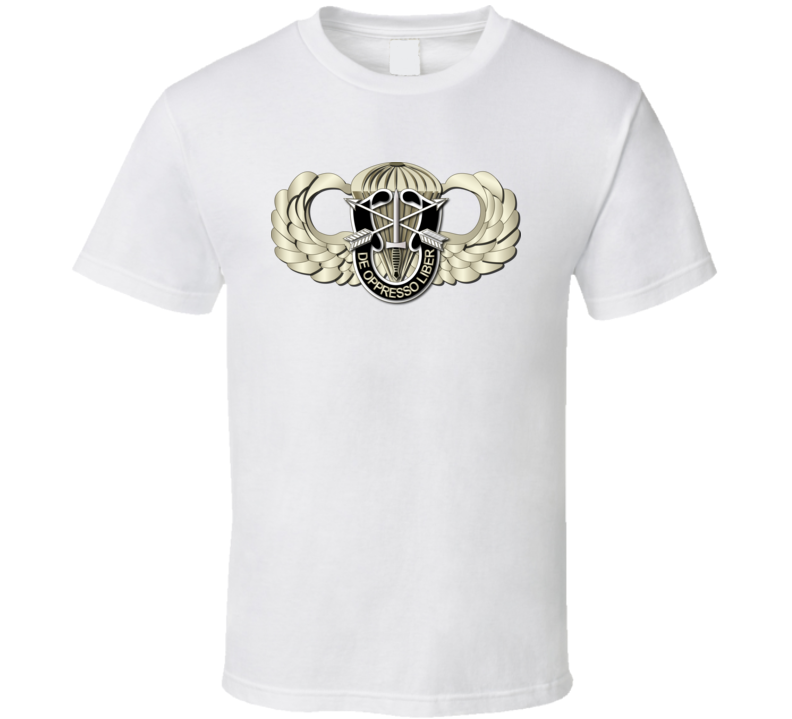 Airborne Badge - SF - DUI T Shirt