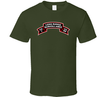 Load image into Gallery viewer, F Co 425th Infantry (Ranger) Scroll - Long Range Reconnaissance Patrol (LRRP) - T Shirt, Premium and Hoodie
