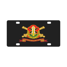 Load image into Gallery viewer, Army - 56th Field Artillery Command - DUI w Br - Ribbon Classic License Plate
