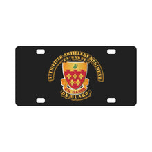 Load image into Gallery viewer, Army - 77th Field Artillery Regiment Classic License Plate
