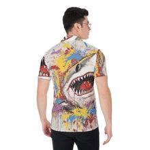 Load image into Gallery viewer, All-Over Print Men&#39;s Shirt - Shark
