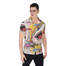 Load image into Gallery viewer, All-Over Print Men&#39;s Shirt - Shark
