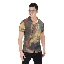 Load image into Gallery viewer, All-Over Print Men&#39;s Shirt - Tiger
