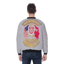 Load image into Gallery viewer, 307th Airborne Engineer Battalion, 82nd Airborne Division, Men&#39;s AOP Bomber Jacket
