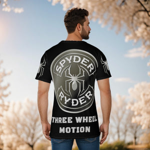 All-Over Print Men's O-Neck T-Shirt - Spyder Ryder - Three Wheel Motion