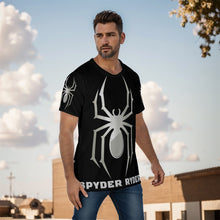 Load image into Gallery viewer, All-Over Print Men&#39;s O-Neck T-Shirt - Spyder Ryder - Three Wheel Motion
