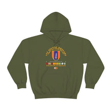 Load image into Gallery viewer, Unisex Heavy Blend™ Hooded Sweatshirt - Army - 1st Signal Bde SSI w VN SVC
