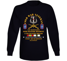 Load image into Gallery viewer, Army - Cold War Vet - 1st Bn, 60th Inf - 172nd In Bde - Ft Richardson Ak W Cold Svc X 300 Long Sleeve
