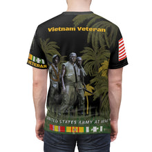 Load image into Gallery viewer, All Over Printing - Army - Vietnam Veteran - With Us Forever - with Vietnam Service Ribbons
