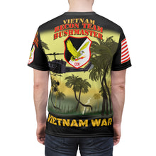 Load image into Gallery viewer, All Over Printing - Army - Special Forces - Recon Team - Bushmaster with Rappel Infiltration with Vietnam War Ribbons - Vietnam War
