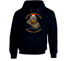 Load image into Gallery viewer, Army - Buffalo Soldiers In Iraq - Cavalrymen At War - 9th Cav Guidon  Hoodie
