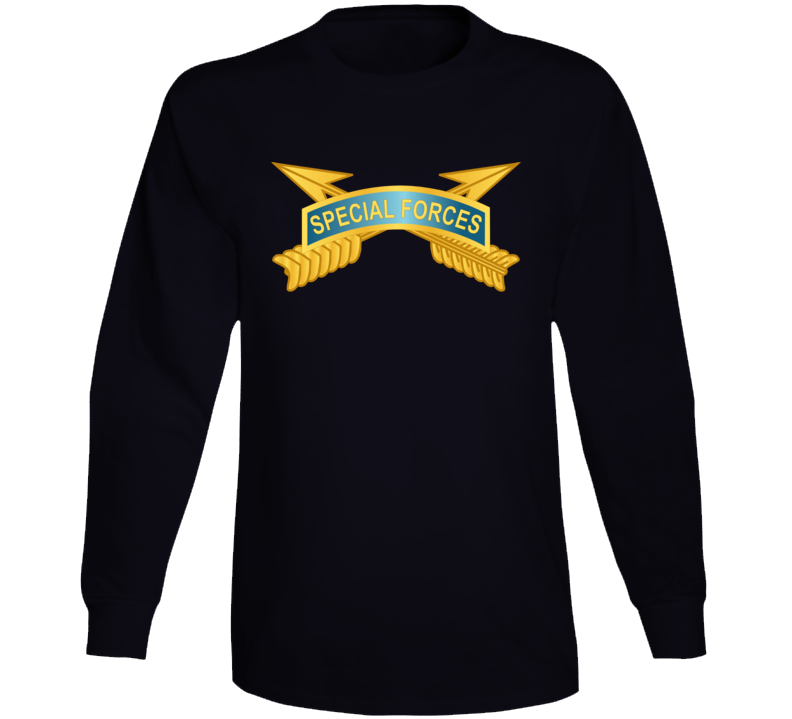 Army - Special Forces Tab W Sf Branch Wo Txt Long Sleeve