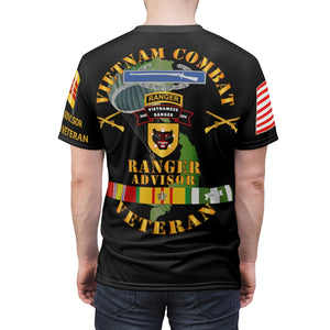 All Over Printing - Army - Ranger Advisor - Vietnam Ranger Forces - Vietnam Veteran