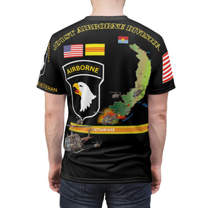 All Over Printing - 101st Airborne Division - Screaming Eagles with Vietnam Service