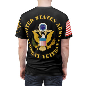 All Over Printing - Army - Major - MAJ - Combat Veteran - V1