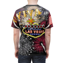 Load image into Gallery viewer, All Over Printing - VIVA! Las Vegas with Fireworks
