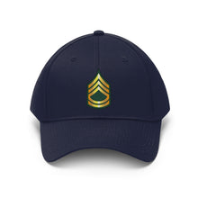 Load image into Gallery viewer, Twill Hat -  Army - Sergeant First Class - SFC wo Txt - Embroidery
