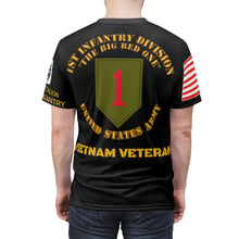 Load image into Gallery viewer, All Over Printing - Army - Vietnam Combat Veteran - 1st Battalion, 28th Infantry 1st Infantry Division
