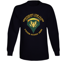 Load image into Gallery viewer, Army - Specialist 5th Class - Sp5 - Combat Veteran - V1 Long Sleeve
