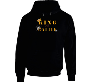 Army - Artillery - King Of Battle W Crown - Center X 300 Hoodie