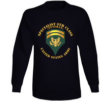 Load image into Gallery viewer, Army - Specialist 6th Class - Sp6 - Veteran - V1 Long Sleeve
