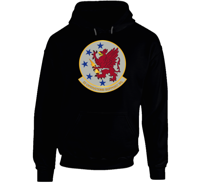 Army - Usaf - 52nd Operations Support Squadron Wo Txt Hoodie
