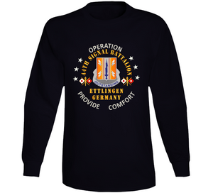 Army - 44th Signal Battalion with Operation Provide Comfort - Ettlingen GE - Long Sleeve