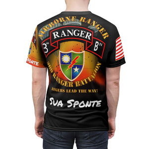 All Over Printing - Army - 3rd Ranger Battalion, 75th Ranger Regiment - Rangers Lead the Way! - Sua Sponte