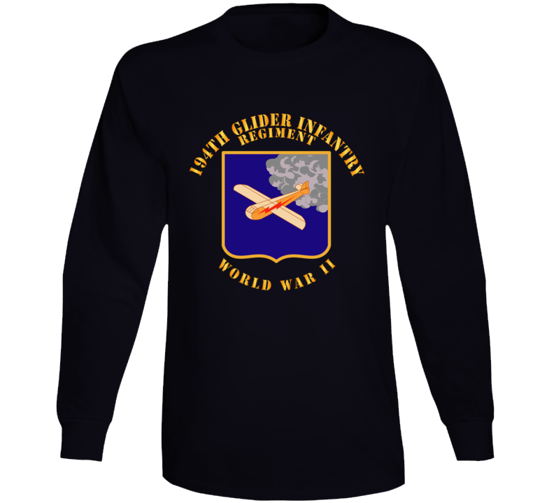 Army  - 194th Glider Infantry Regiment - Wwii Long Sleeve