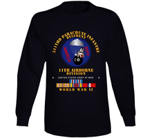 Load image into Gallery viewer, Army  - 511th Pir 11th Airborne Div - Wwii W Pac - Phil Svc Long Sleeve
