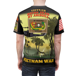 All Over Printing - Army - Special Forces - Recon Team - Arizona with Rappel Infiltration with Vietnam War Ribbons - Vietnam