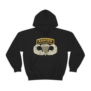 Unisex Heavy Blend Hooded Sweatshirt - SOF - Airborne Badge - Ranger Tab