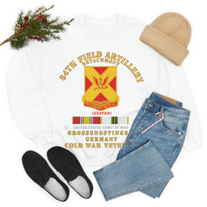 Unisex Heavy Blend Crewneck Sweatshirt - 84th Field Artillery Det - Grossengstingien - GE w COLD SVC