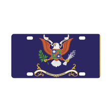 Load image into Gallery viewer, Regimental Colors - 75th Infantry Regiment - 300X DPI - Front and Back - Double Sided Classic License Plate
