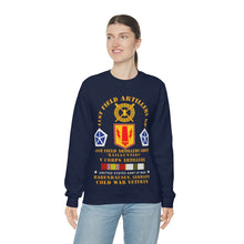 Load image into Gallery viewer, Unisex Heavy Blend Crewneck Sweatshirt - Army - 41st FA Group - Babenhausen, Germany w COLD SVC
